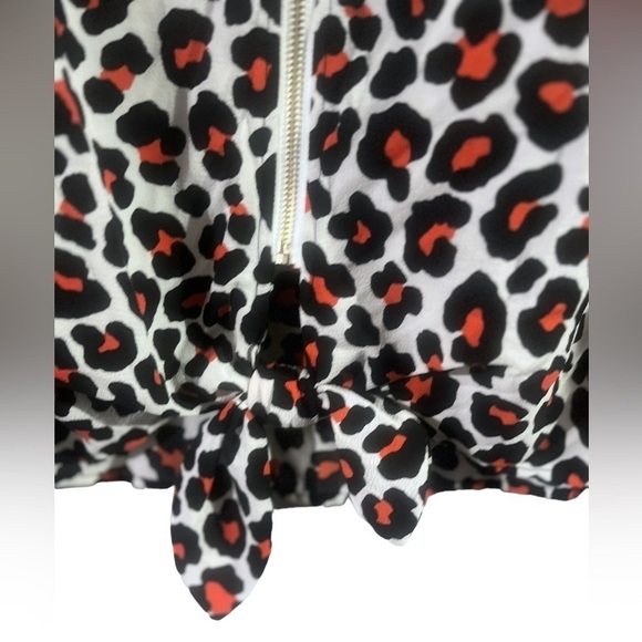 NWT Michael Kors Women's Cute Blouse Tops, Burnt Orange, Medium - Picture 4 of 6